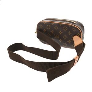 Louis Vuitton Canvas Brown Monogram Pochette Ganju
